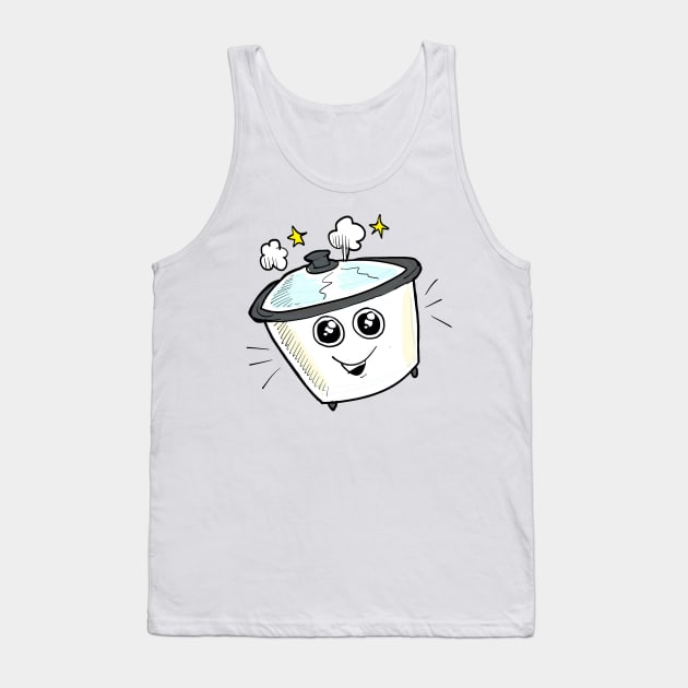 Happy little rice cooker Tank Top by johnnybuzt